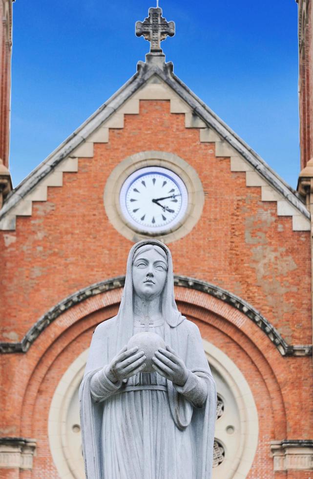 ho chi minh cidade, Vietnã - dezembro 11, 2016-saigon notre dame basílica é a central romano católico catedral dentro ho chi minh cidade, concluído dentro 1880. foto