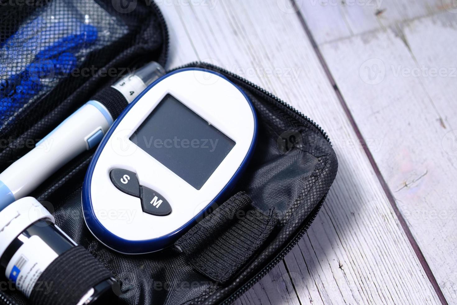 ferramentas de medição de diabetes foto