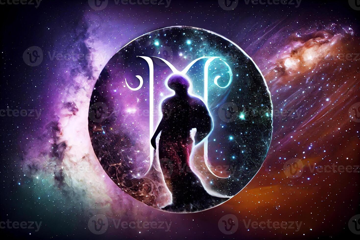 Virgem, zodíaco sinal, horóscopo, astrologia. generativo ai foto