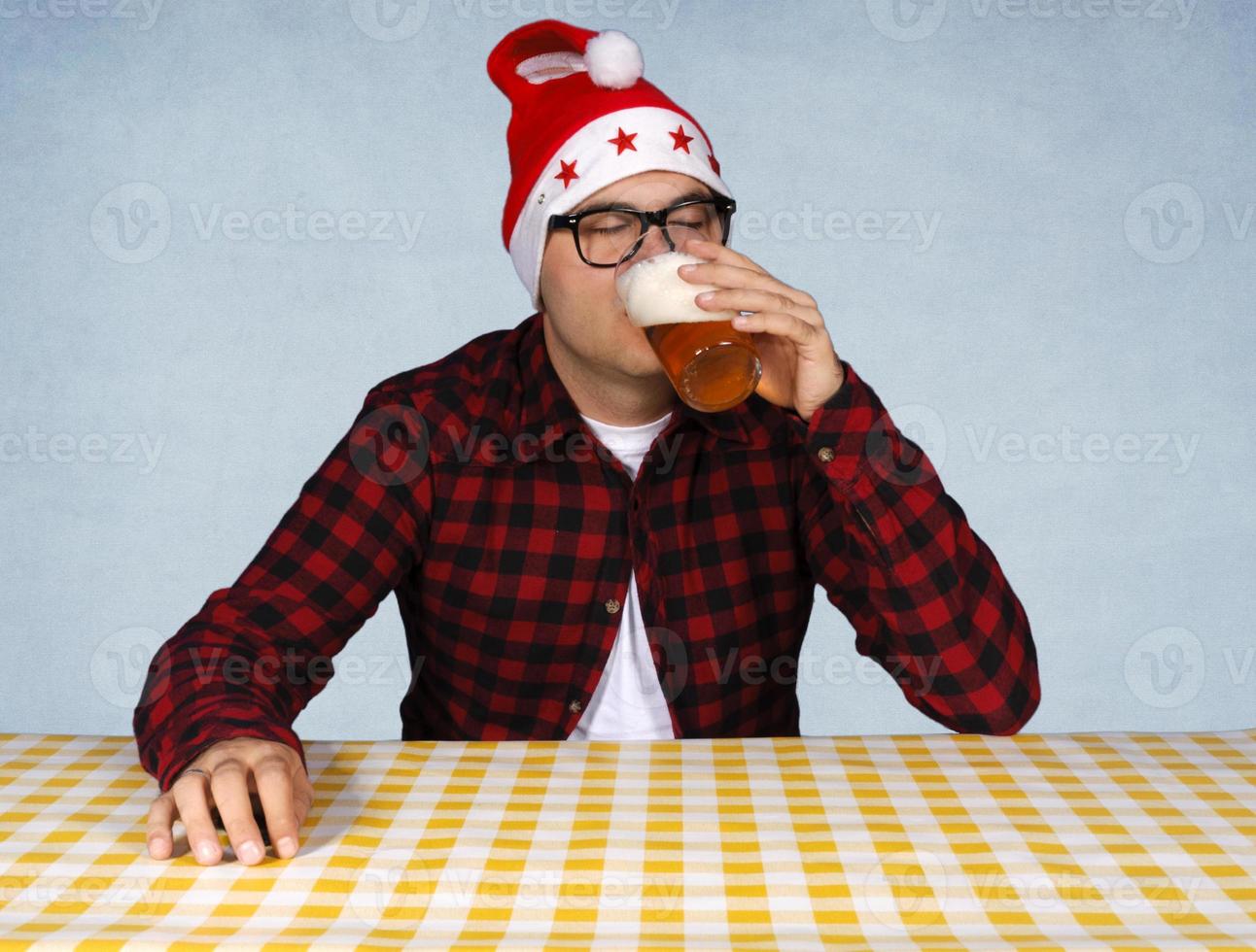 santa e Cerveja foto