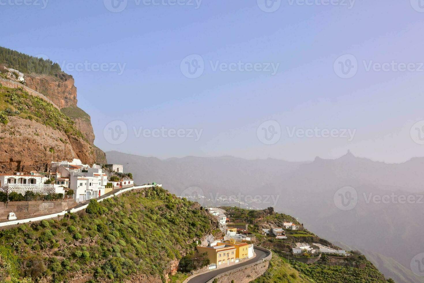 vista panorâmica da montanha foto