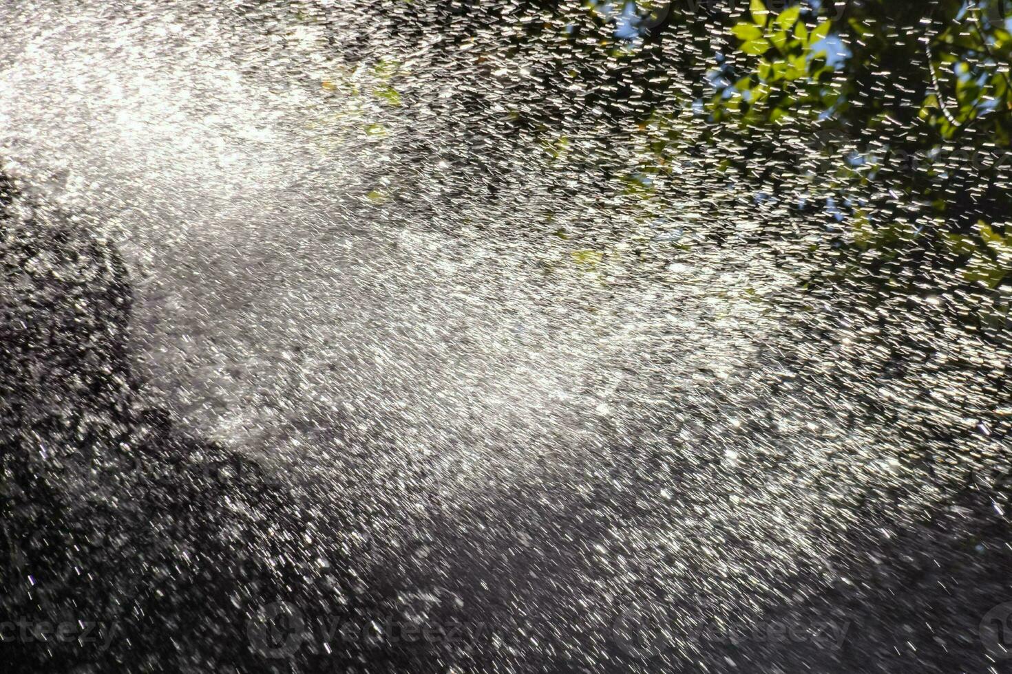 lindo água respingo cascata foto