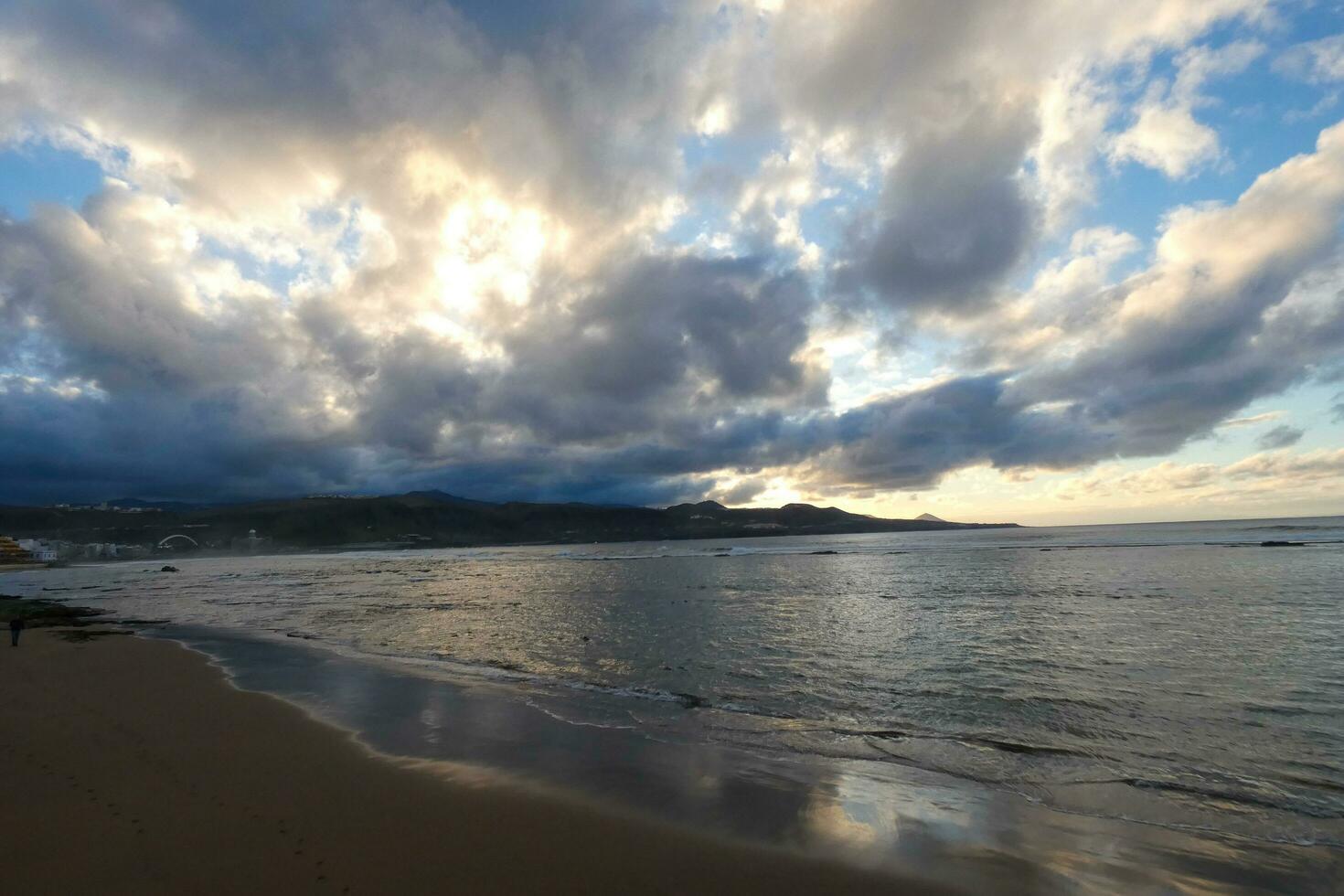 ilha do vovó canaria dentro a atlântico oceano foto