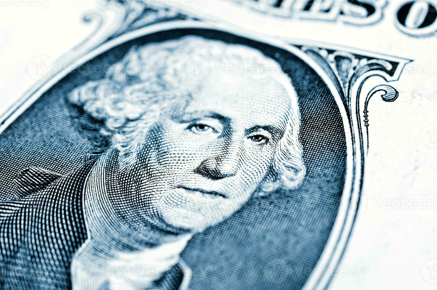 George Washington em dólar foto
