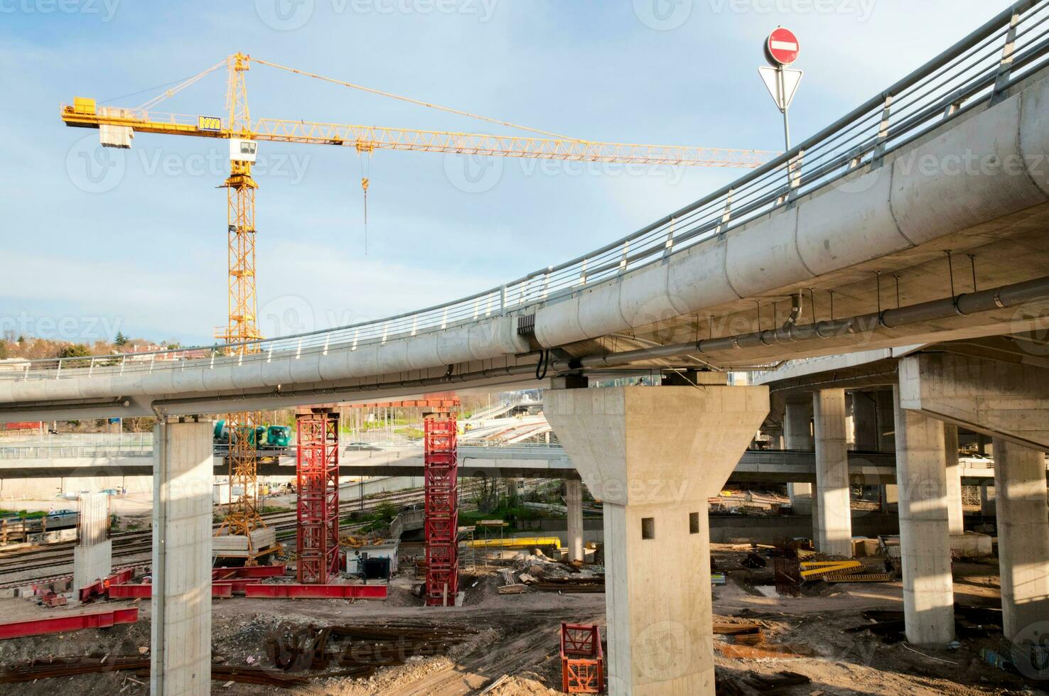 ponte construção local foto