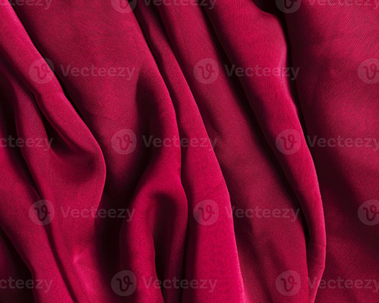 textura de tecido amarrotado vermelho Borgonha. conceito de foto bonita de alta qualidade e resolução