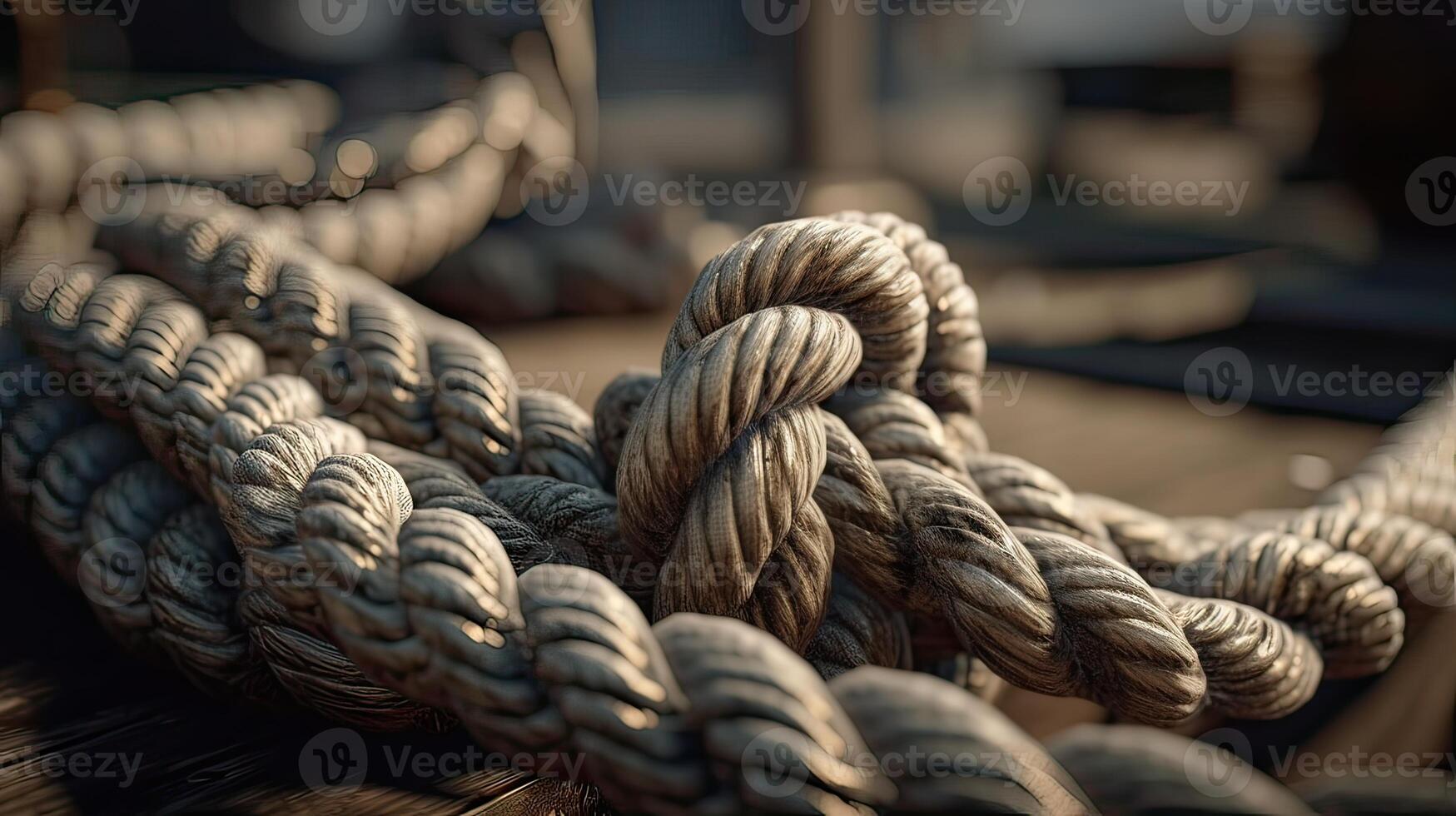 cordas do a velho Navegando navio gorch foda. generativo ai. foto