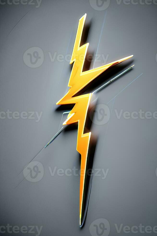 energia alta elétrico símbolos para dinâmico ilustrações foto