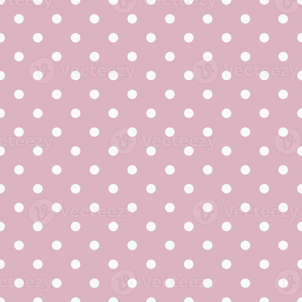 polca ponto desatado padrão, branco e rosa, pode estar usava dentro a Projeto. roupa de cama, cortinas, toalhas de mesa foto