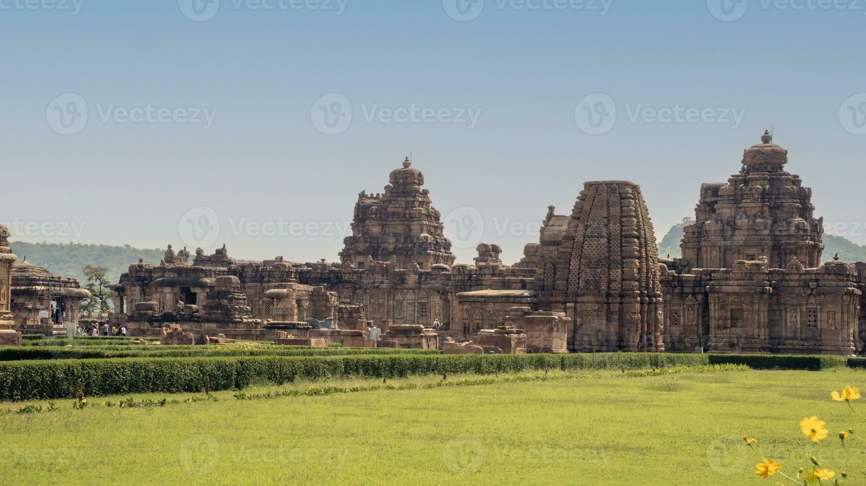 'pattadakal, Além disso chamado raktapura, é uma complexo do hindu templos foto