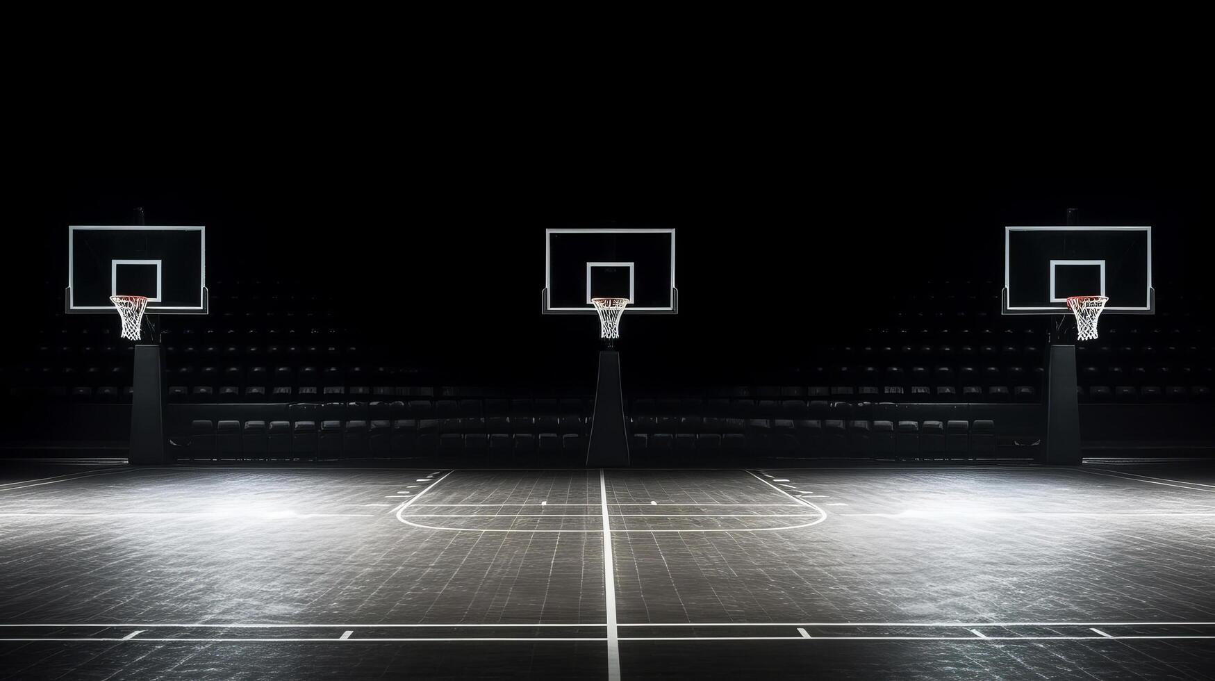 basquetebol esporte fundo. ilustração ai generativo foto