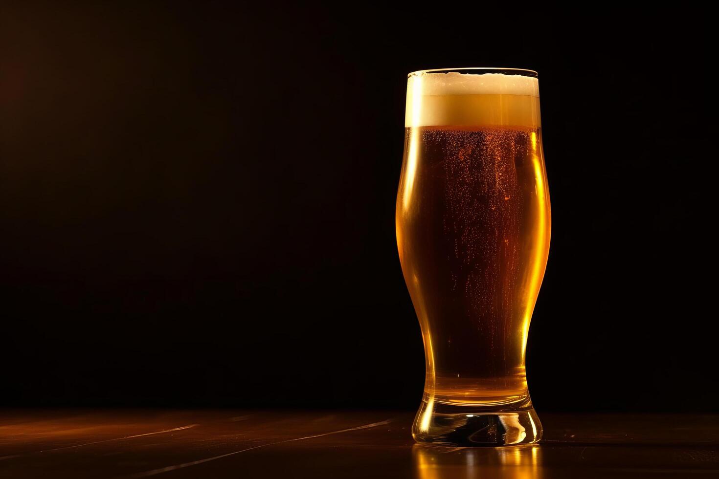 Cerveja vidro. ilustração ai generativo foto