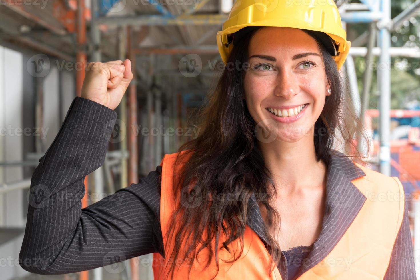 viva no canteiro de obras foto