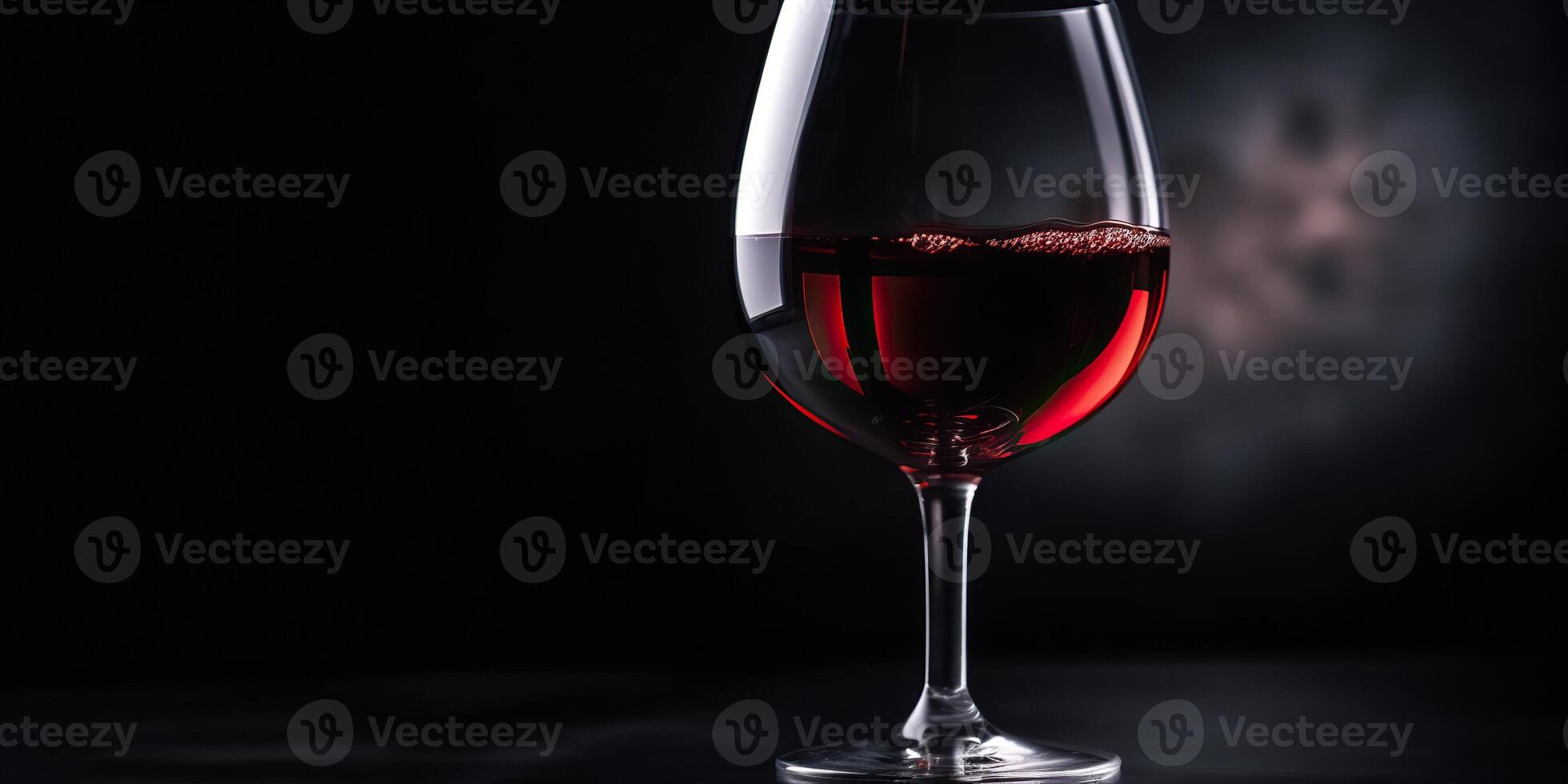 ai gerado. ai generativo. fechar macro foto zombar acima do vidro vinho vermelho. romântico luxo vibe. gráfico arte