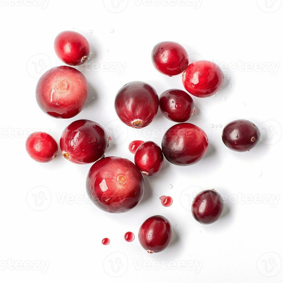 cranberries generativo ai gerado foto