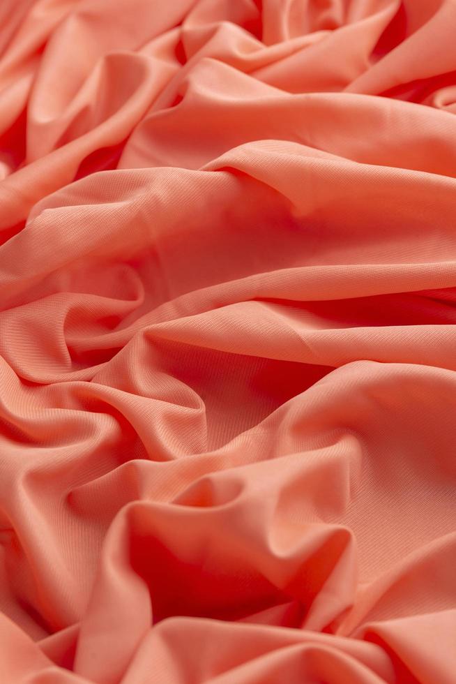textura de tecido coral foto