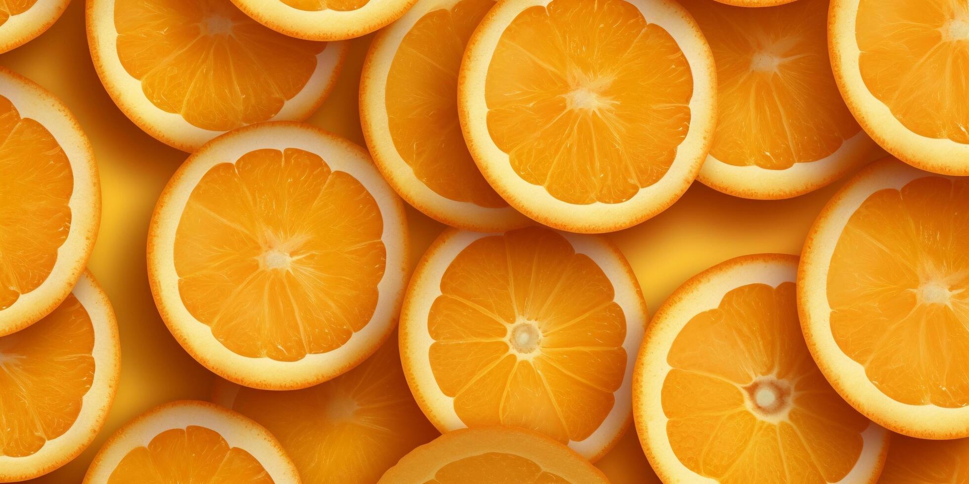 fundo fez do fresco laranja fatias com ai gerado. foto