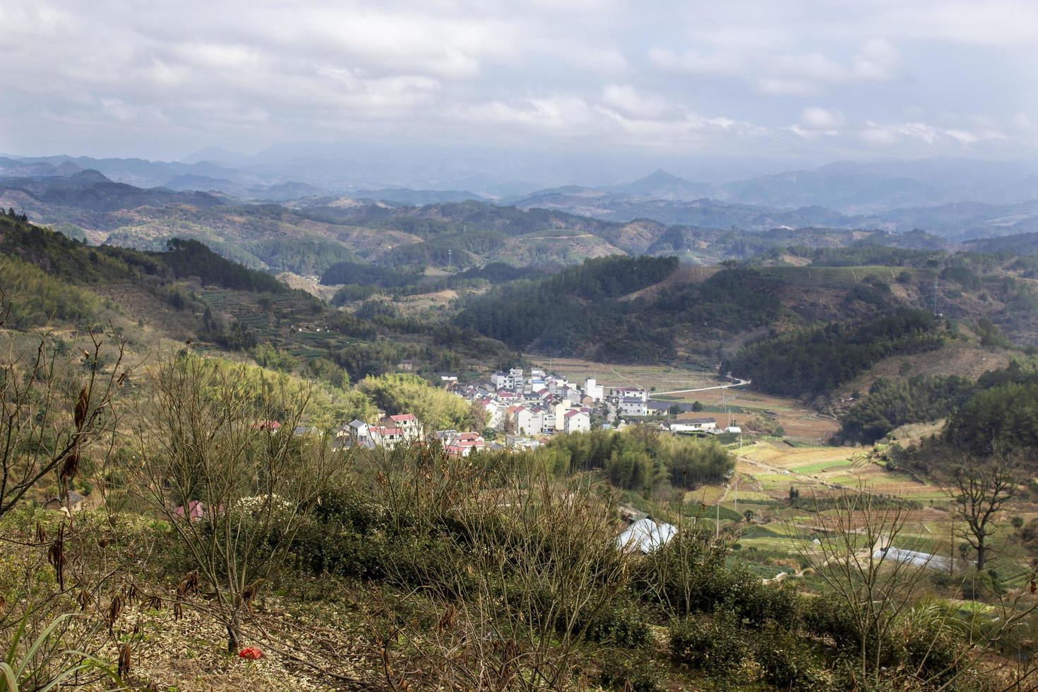 um olhar de cima foto