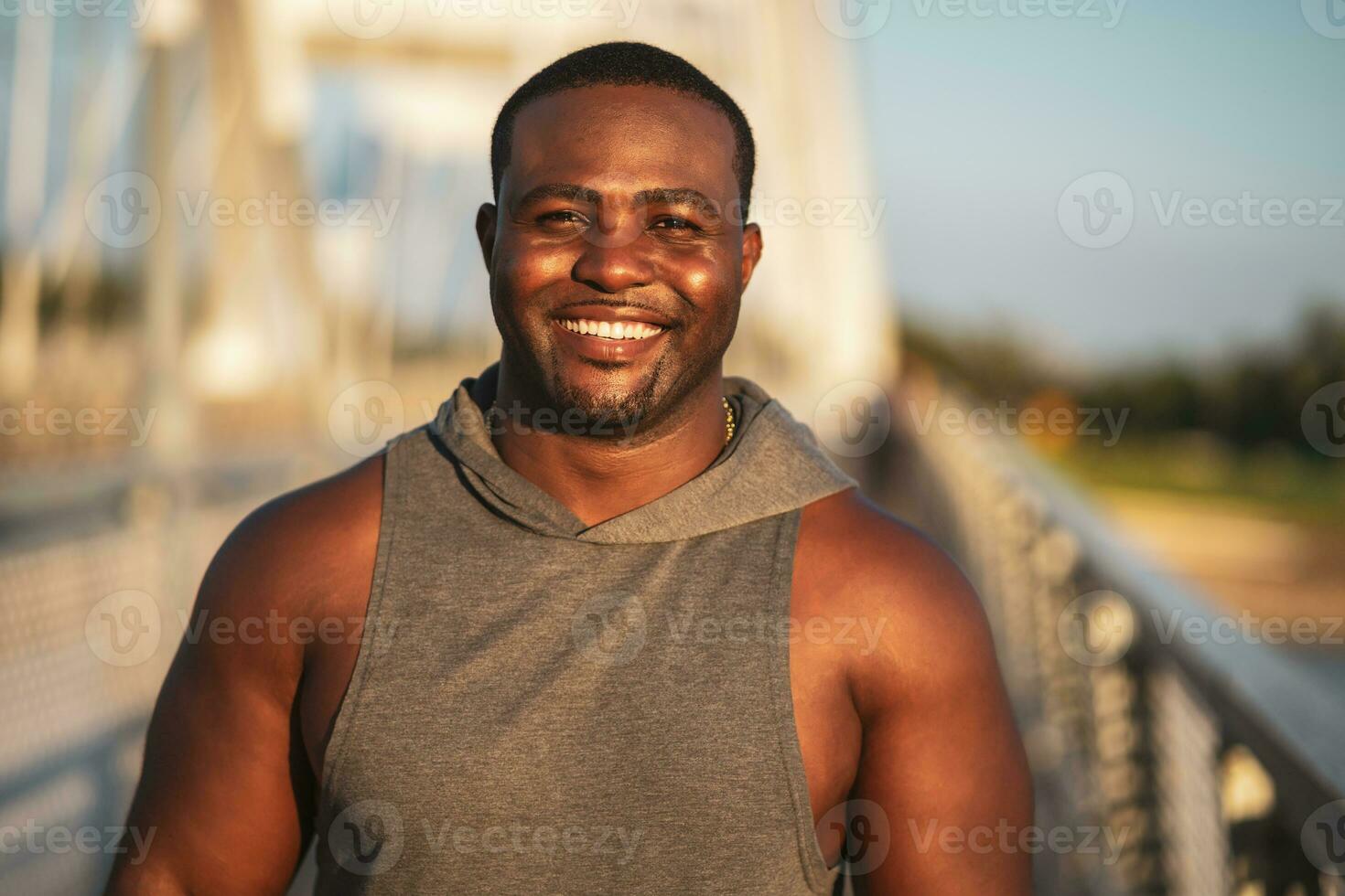 retrato de um homem afro-americano foto