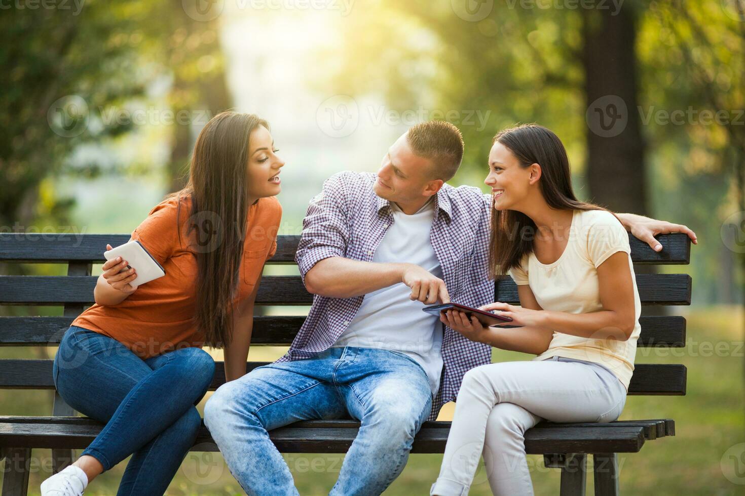 amigos gastos Tempo ao ar livre foto