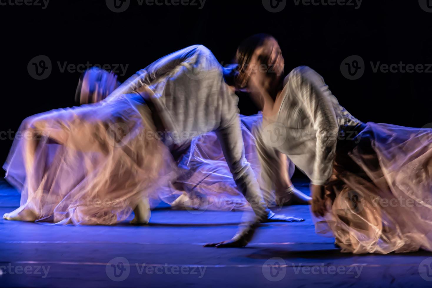 o movimento abstrato da dança foto