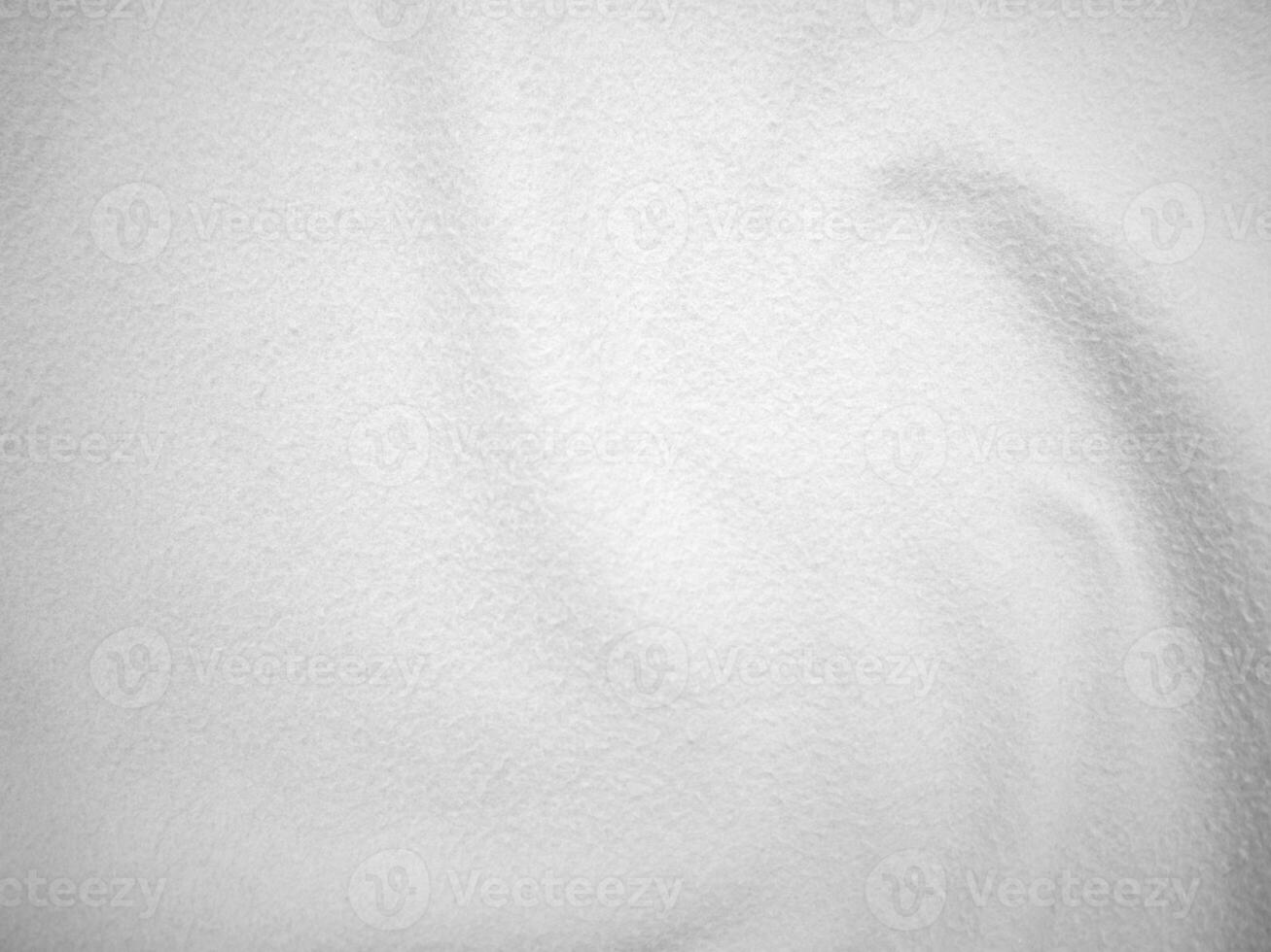 flanela sentido branco suave rude têxtil material fundo textura fechar para cima, pôquer tênis de mesa bola, mesa pano. friso branco tecido fundo. foto