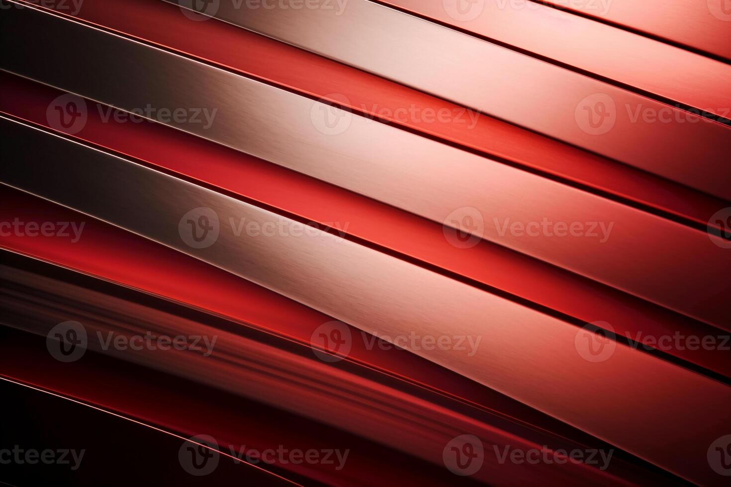 escovado metal luz vermelho fundo, ai generativo foto