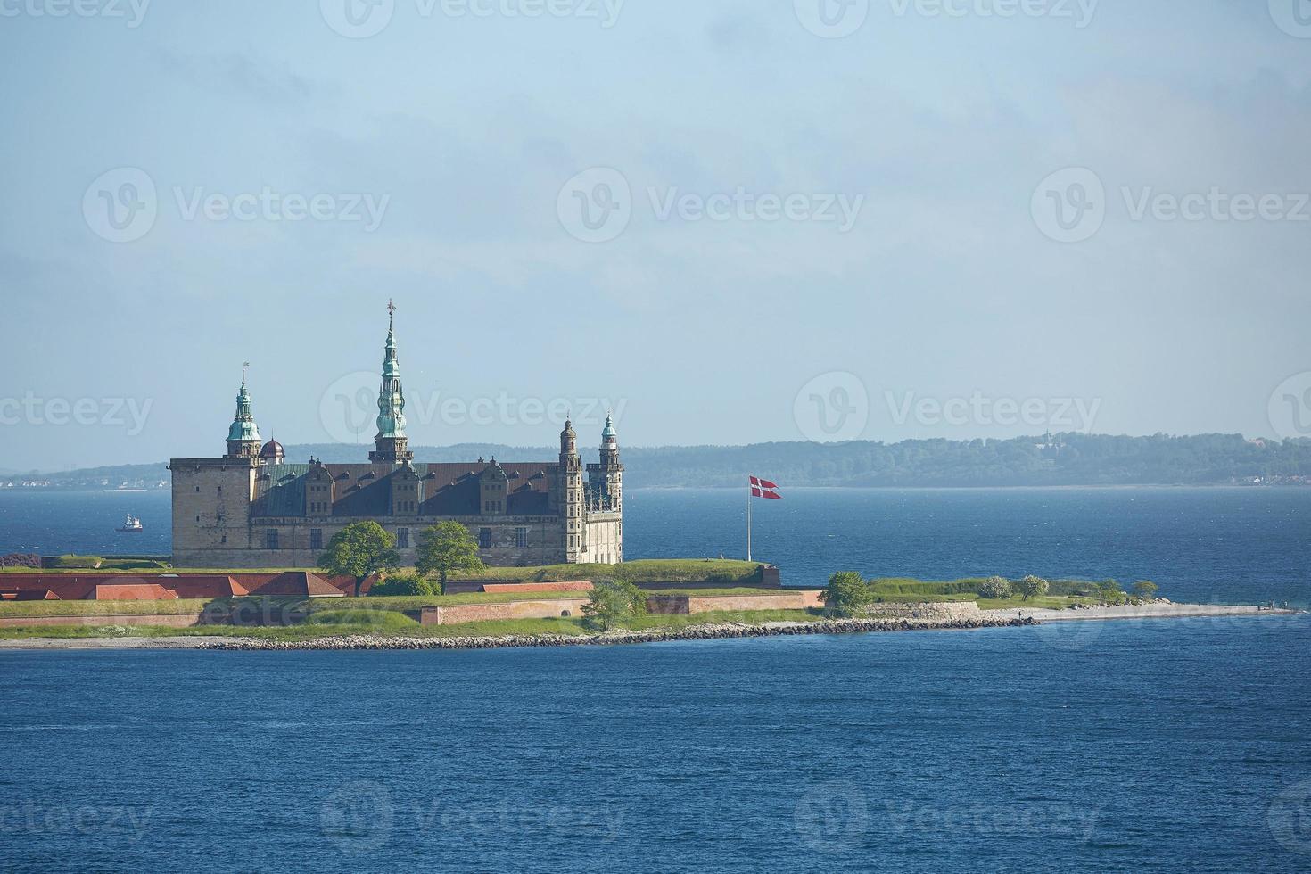castelo kronborg em helsingor dinamarca foto