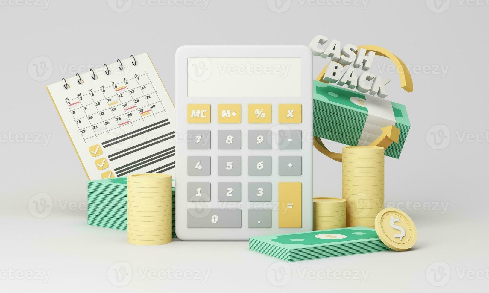 carteira com dólar e crédito cartões. realista 3d render Projeto dentro desenho animado estilo. criativo conceito o negócio finança investimento troca desconto, Salve  dinheiro e por mês despesas. com publicidade espaço foto