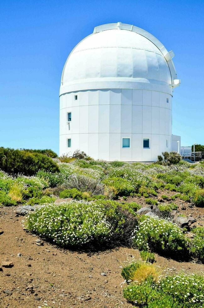 telescópios do a teide astronômico observatório, tenerife 2022 foto