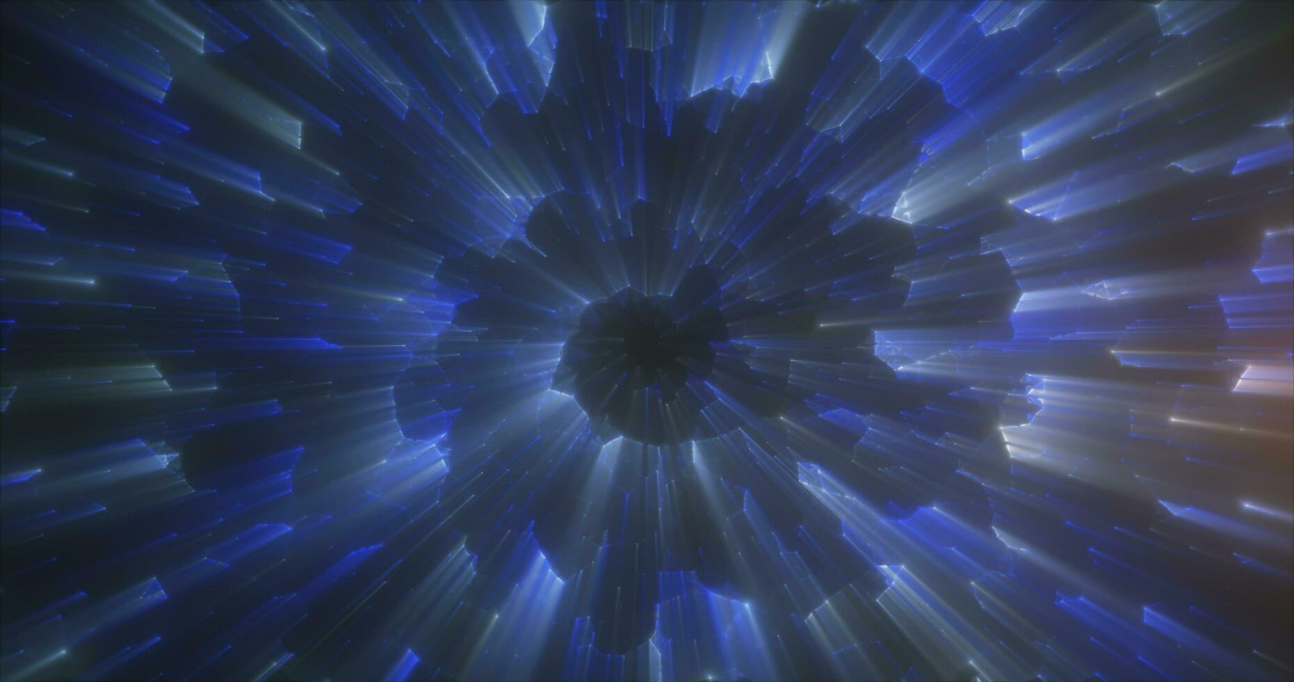 abstrato azul energia mágico brilhante brilhando espiral redemoinho túnel fundo foto