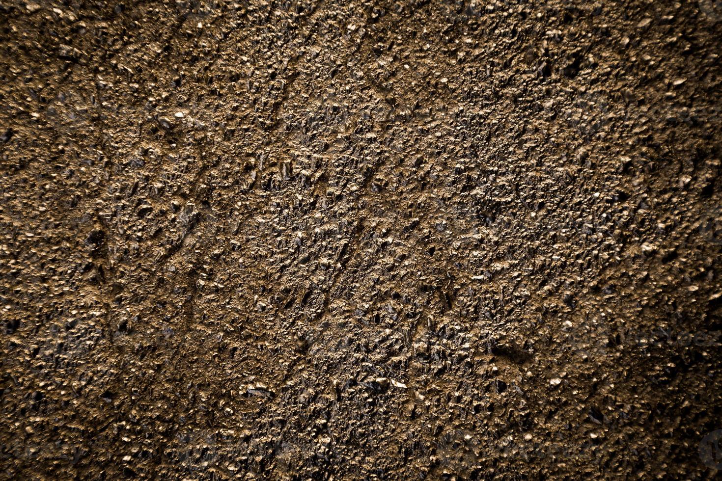 fundo de textura de asfalto dourado foto