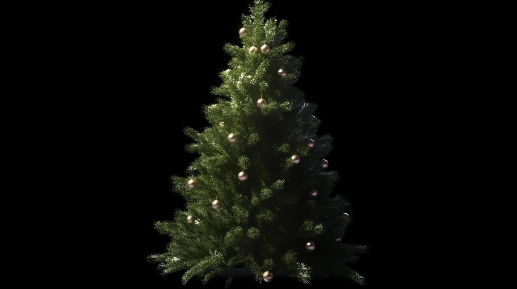 Natal árvore fundo. ilustração ai generativo foto