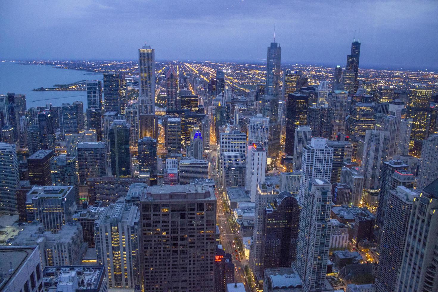 torre john hancock, 360 chicago, maio de 2017 foto