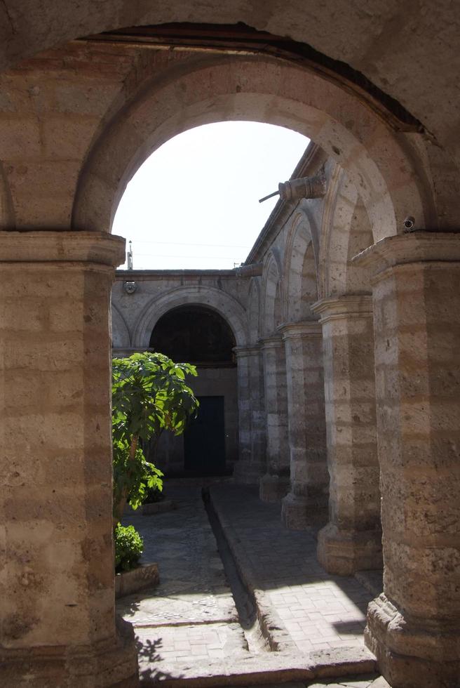 mosteiro de santa catarina em arequipa, peru foto