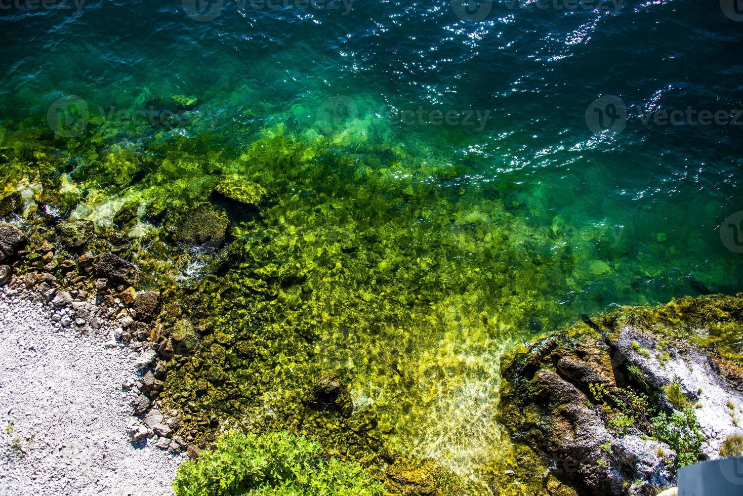 cores do lago garda foto