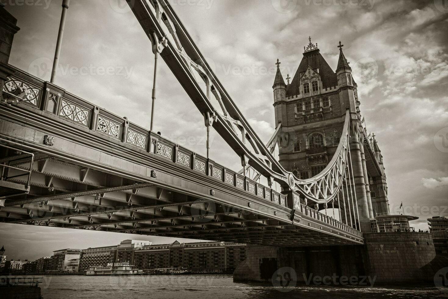 famoso Londres torre ponte foto