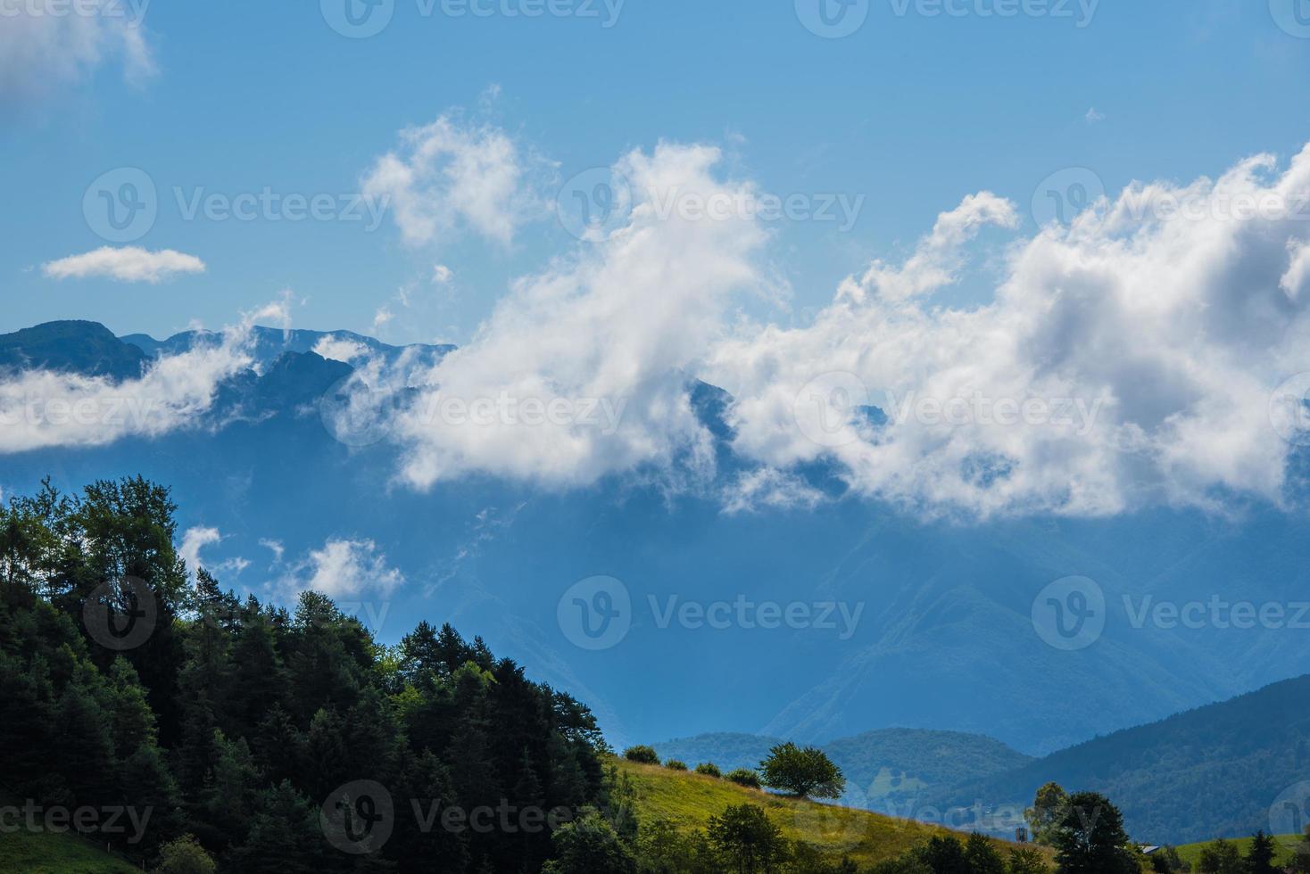 os picos do monte baldo foto