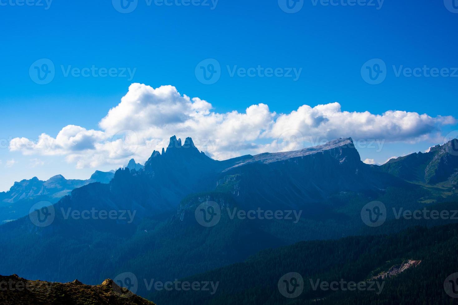 picos das dolomitas cortina d'ampezzo foto