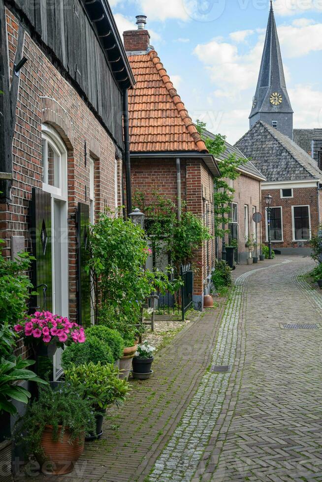 a cidade de bredevoort na holanda foto