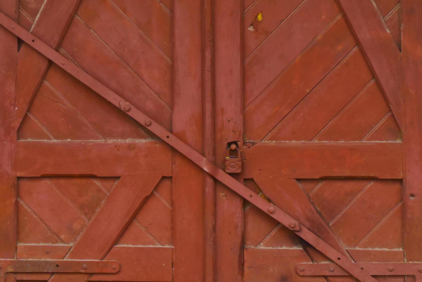 porta de madeira vintage foto