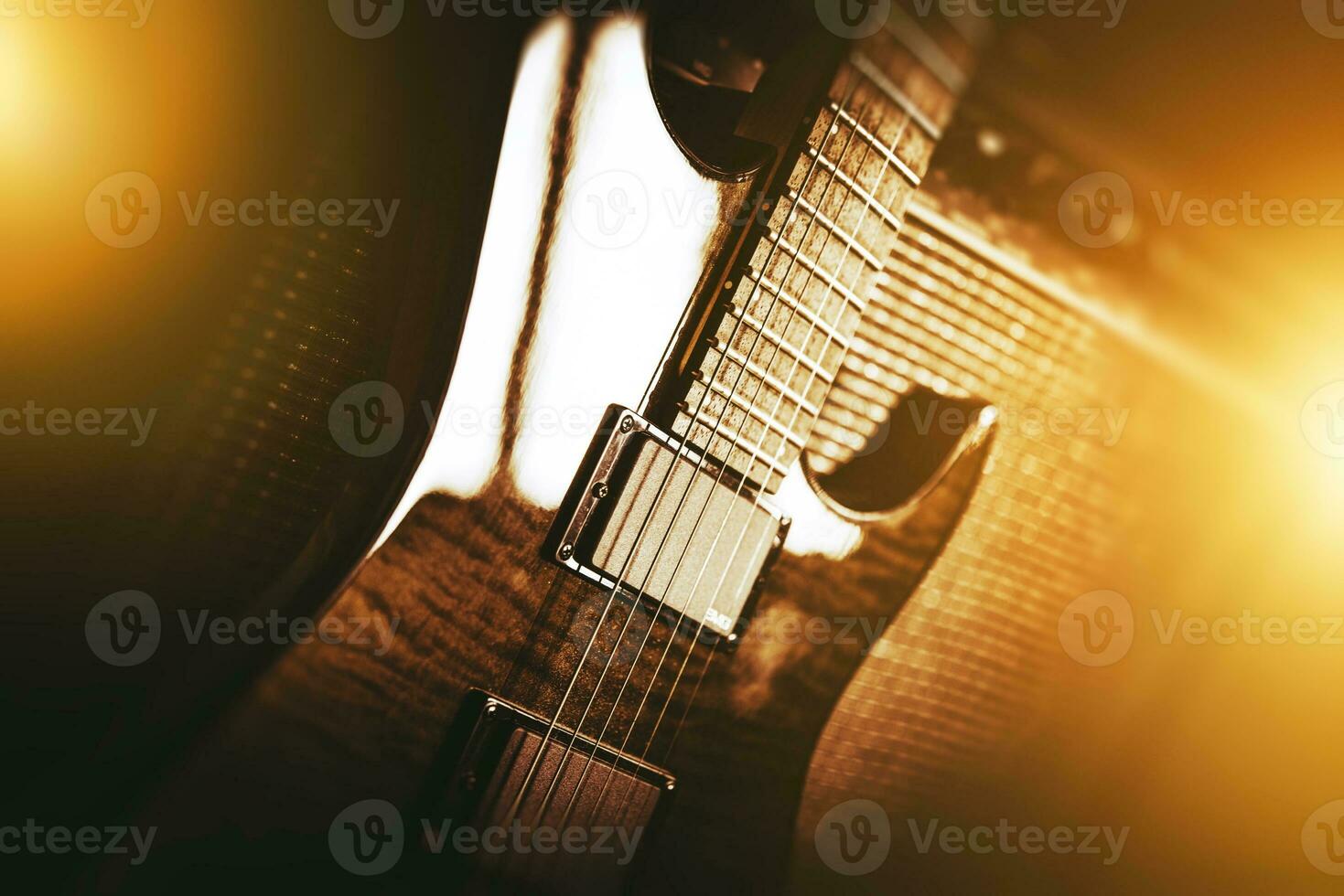 elétrico guitarra tema foto
