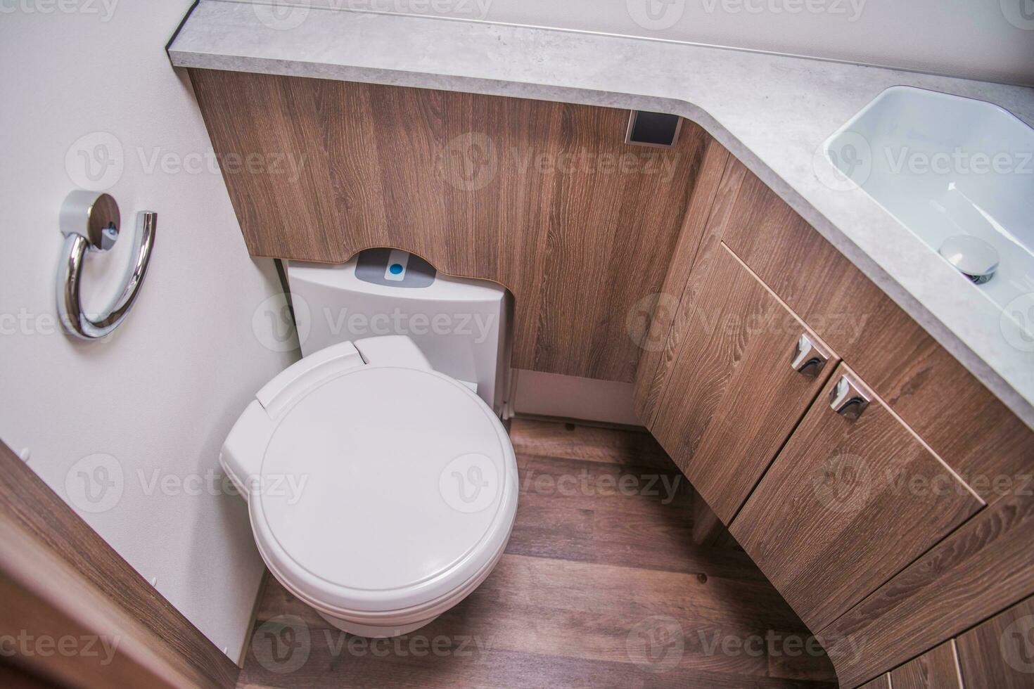moderno motorhome banheiro foto