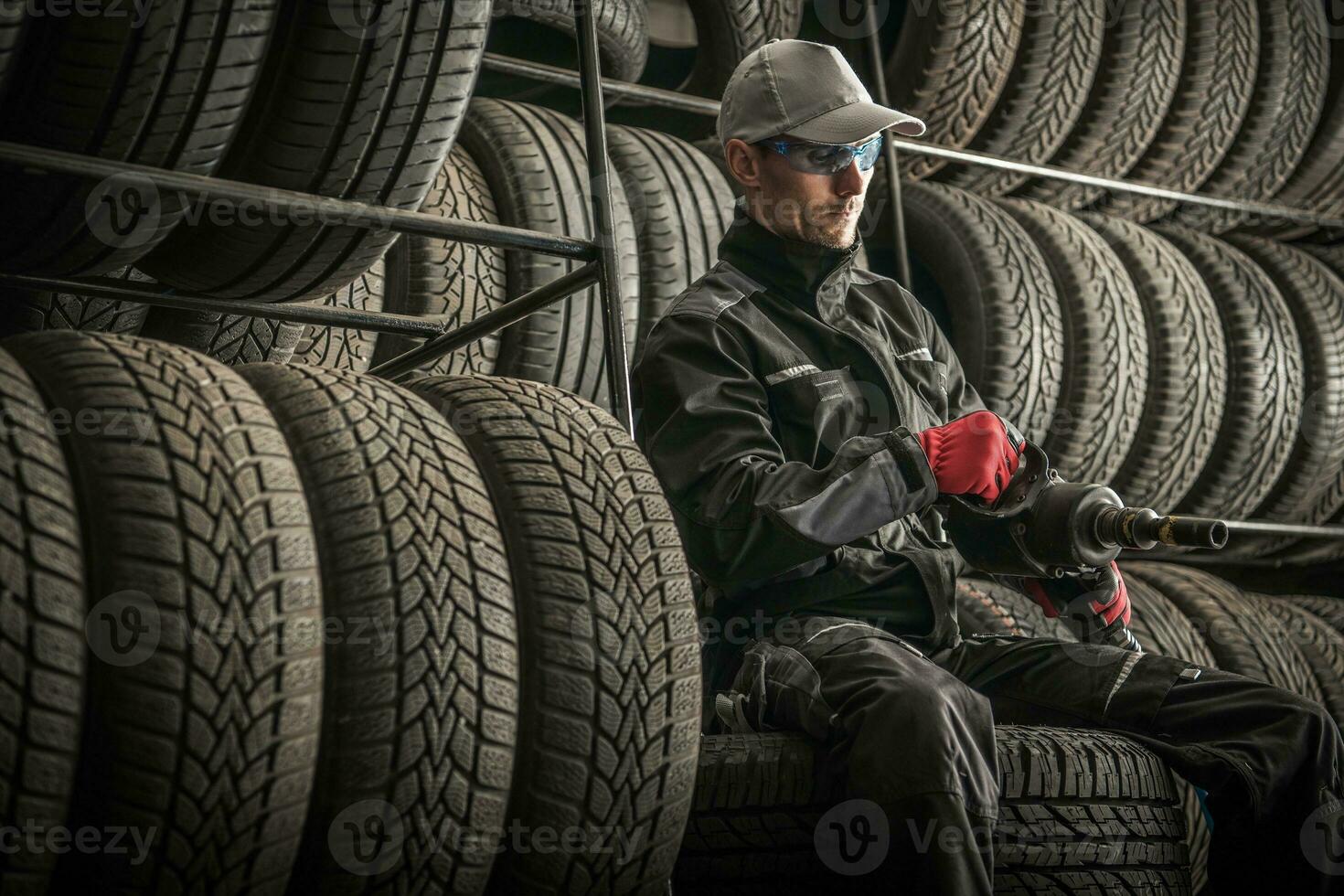 carro pneus vendas e reparar foto