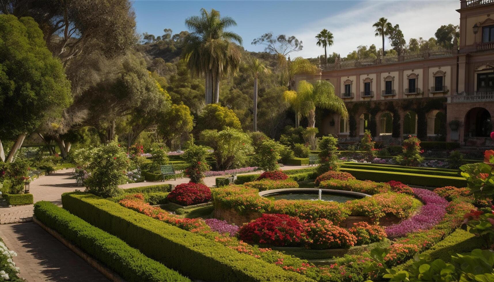 paisagístico beleza dentro natureza às famoso viagem destino gerado de ai foto