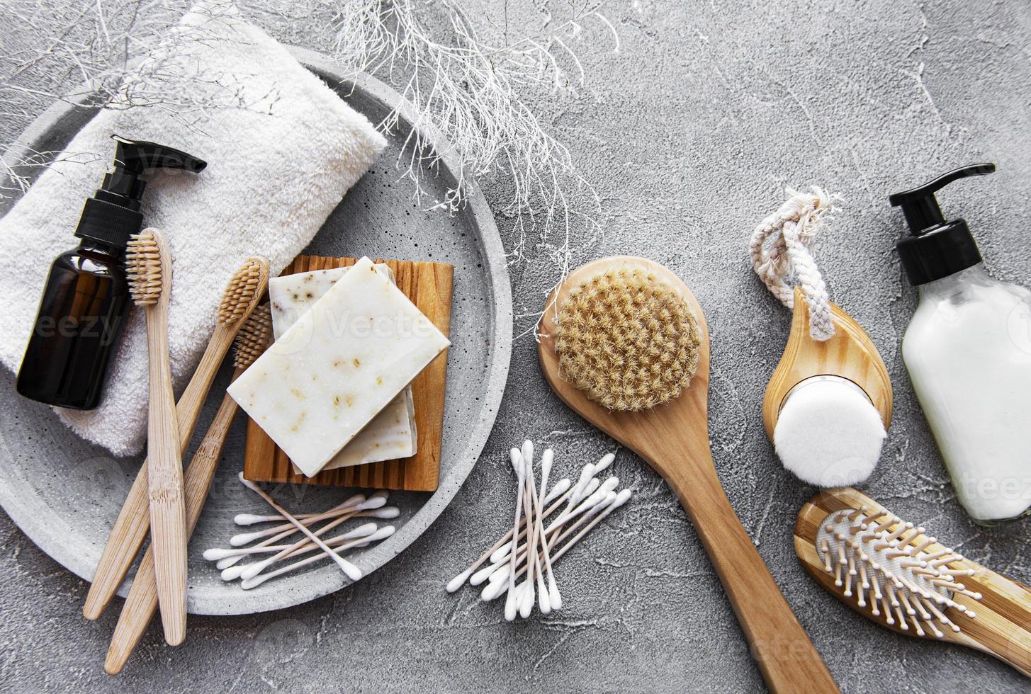 zero desperdício de produtos cosméticos naturais foto