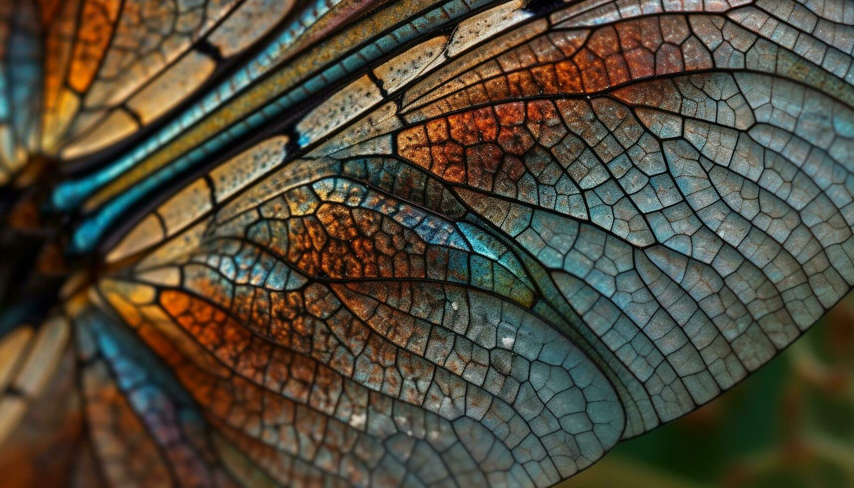 a frágil folha simetria e vibrante cores mostruário natureza beleza gerado de ai foto