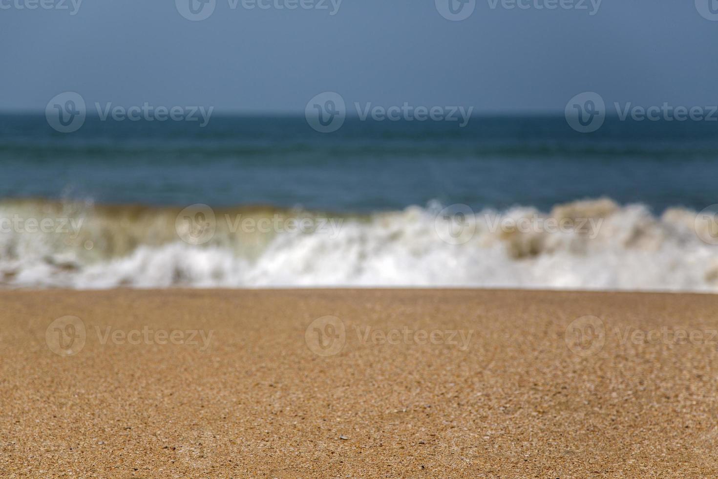 praia em anjuna goa índia foto