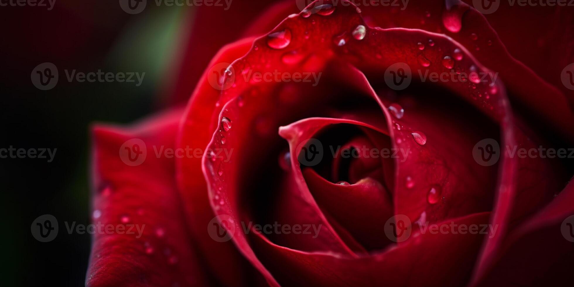 vermelho flor fechar acima foto criada usando generativo ai Ferramentas