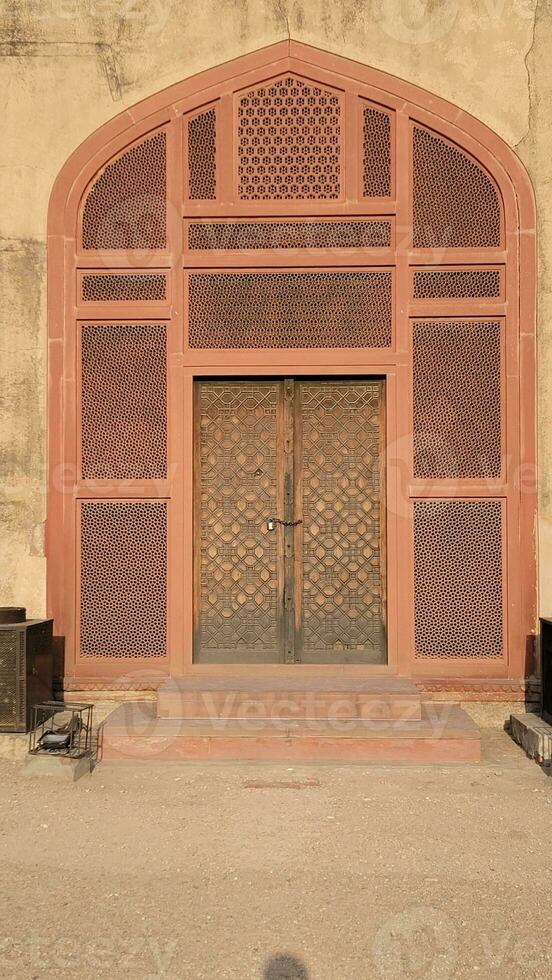 Lahore forte lindo porta Visão foto